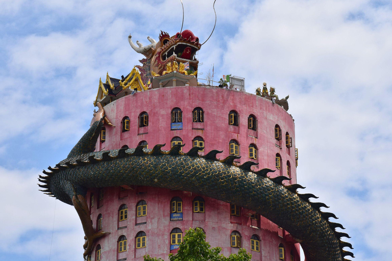 The Souls BKK: Mercado Flutuante, Templo do Dragão, Parque Na SattaBangkok: Mercado flutuante, Templo do Dragão, Museu Na Satta