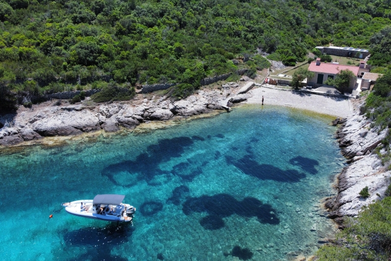Ab Split: Bootsfahrt zur Blauen Lagune und Trogir mit Schnorcheln
