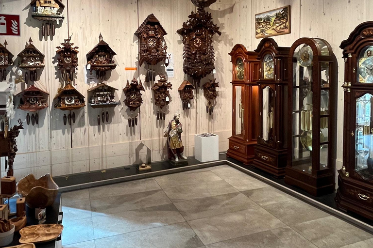 Vanuit Bazel: privé-excursie naar het Zwarte Woud, watervallen en meren