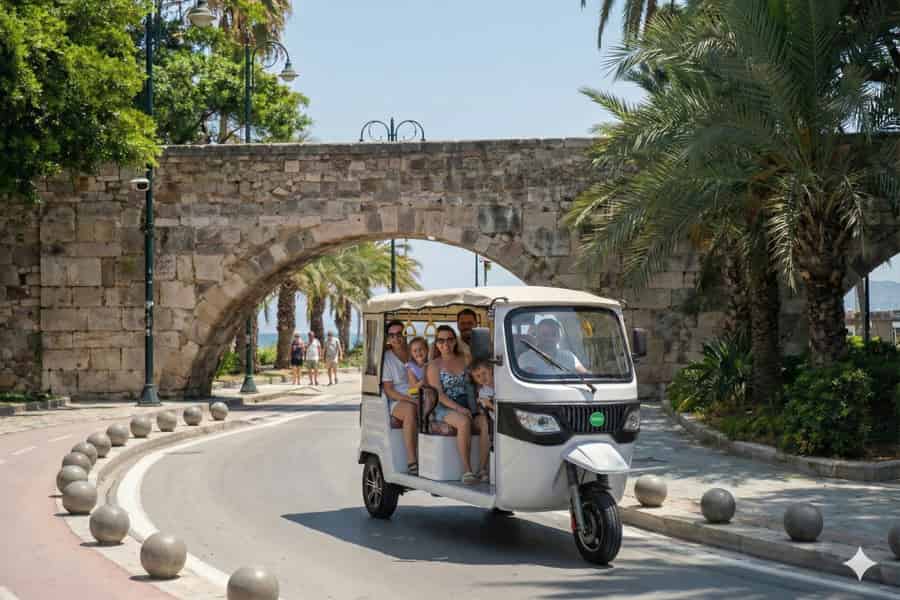 Kos: Panorama-Tuk-Tuk-Tour mit traumhaftem Ausblick. Foto: GetYourGuide