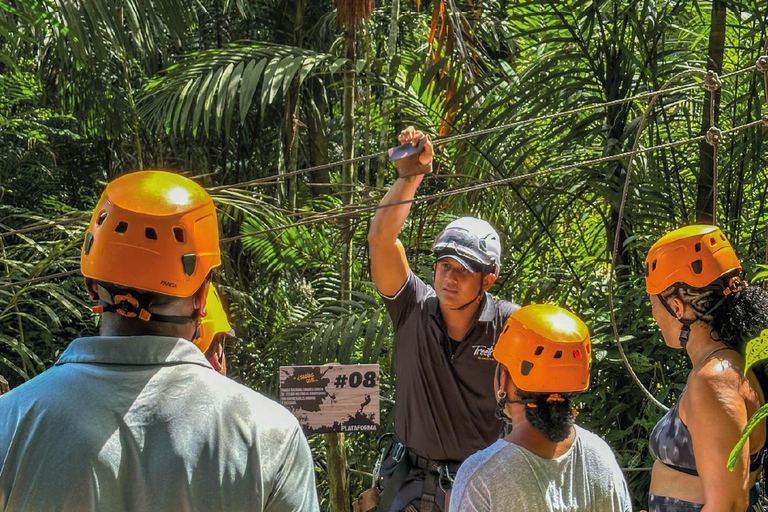 Panama City: Canopy, a 10-line adventure circuit, Gamboa
