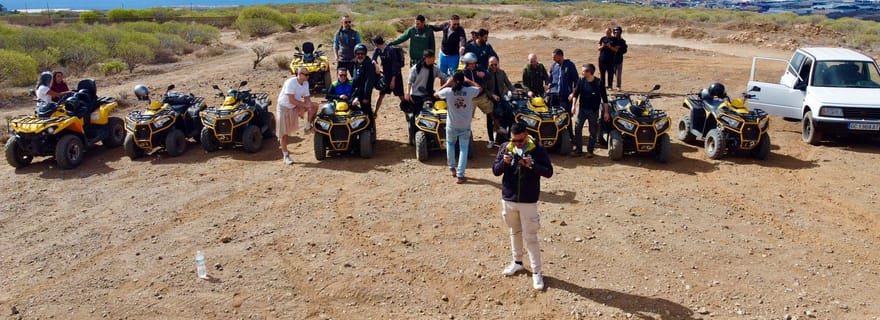 Tenerife : Excursion en quad au coucher du soleil sur le volcan Teide avec boissons