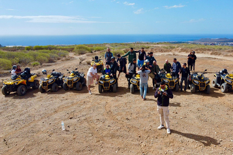 Tenerife: Teide Volcano Sunset Quad Bike Tour with DrinksTwo Person Quad