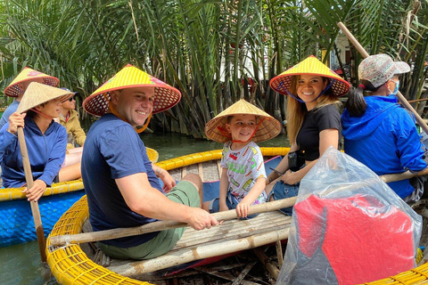 Autentiska Hoi An: Marknad, båtresa med korg och matlagningskurs