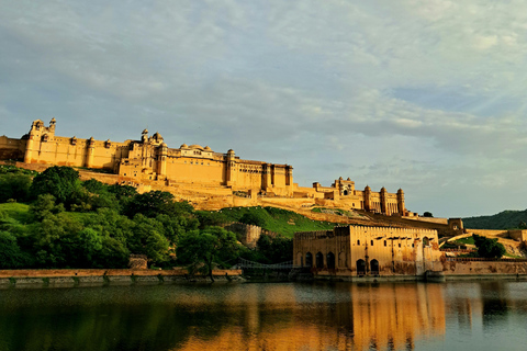 Jaipur: Full-Day Pink City Tour with Masala Tea Tour by Car and Driver with a Guide