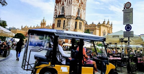 Krakow: Golf Cart Old Town, Wawel, Lunch & Underground Tour