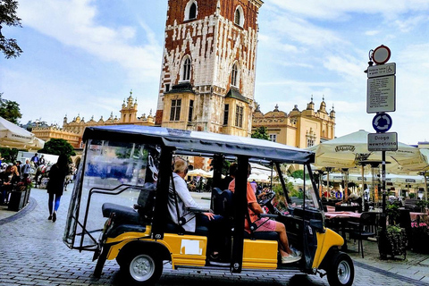 Cracovia: Tour privato della città in auto con tour panoramico