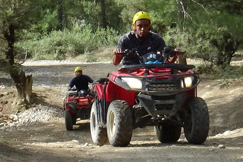 Antalya (4 en 1): rafting, buggy, tirolina, aventura en el cañónRafting, safari en buggy/quad, tirolina y barranquismo con traslado