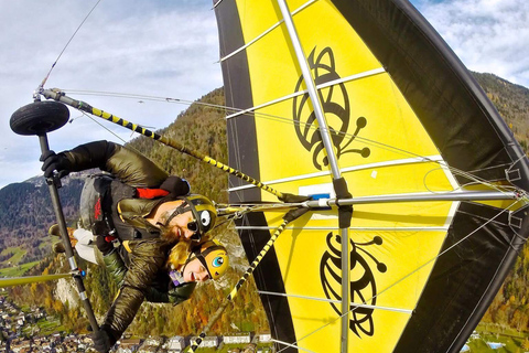 Interlaken: Tandem Hang Gliding Flight over Alps & Lakes