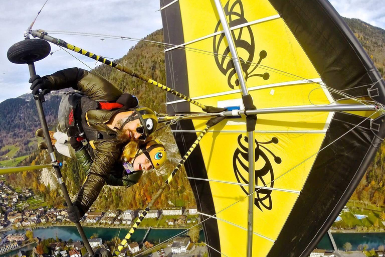Interlaken: Tandem Hang Gliding Flight over Alps & Lakes