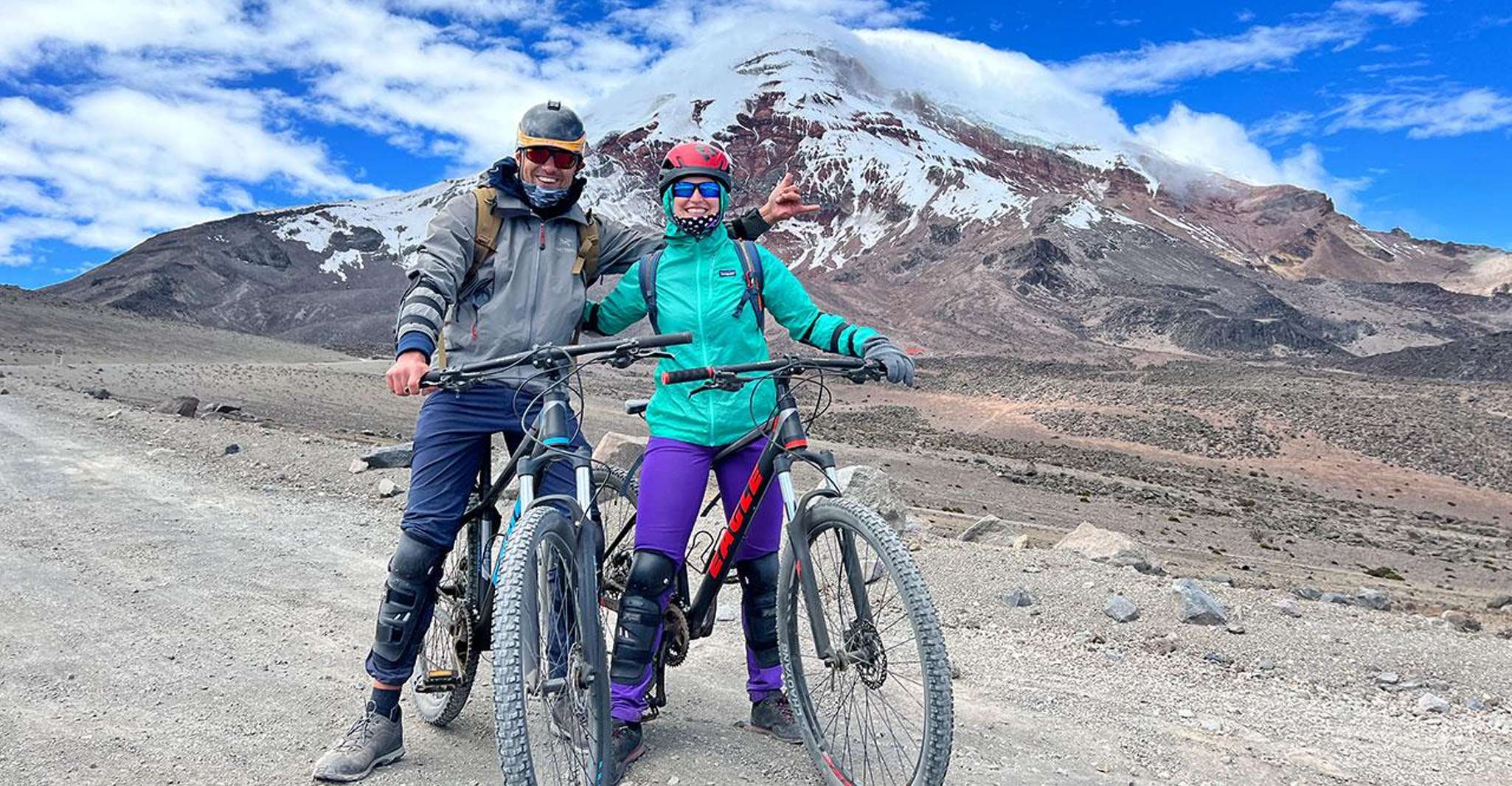 De Baños Chimborazo Volcan Vélo et randonnées et déjeuner - Hizvo