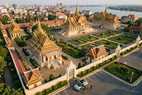 Koh Kong: Phnom Penh Transfer with Royal Palace Tour Koh Kong: Private Transfer to Siem Reap