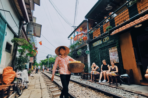 Hanoi City Walking Tour with Hidden Gems and Train Street