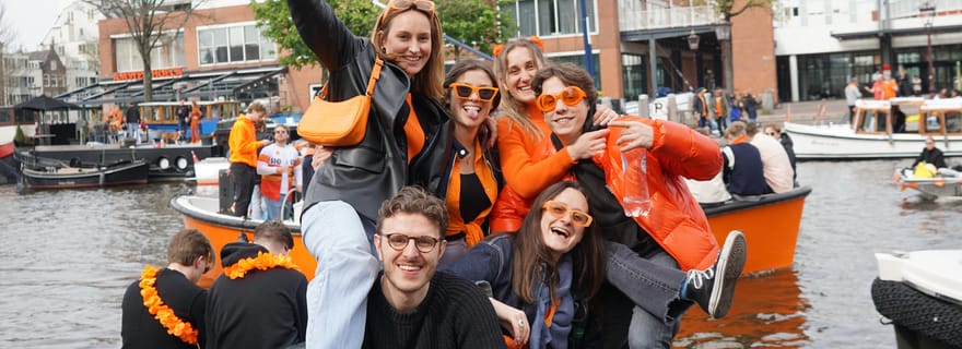 Amsterdam : 3 heures de fête en bateau pour le Jour des Rois avec boissons illimitées