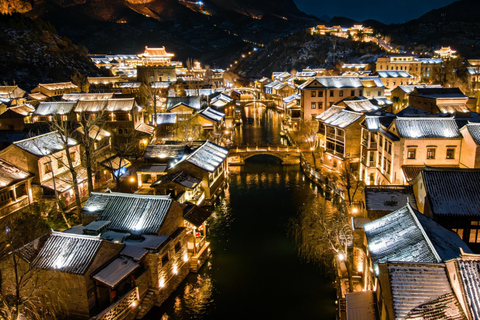 Beijing: Great Wall & Gubei Water Town Day to Night Tour Private Group Gubei Water Town & Simatai Great Wall Day Trip