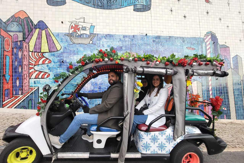 Lisbon: tuk-tuk tour with free hotel pickup Full Day in Lisbon: 6h of Fun