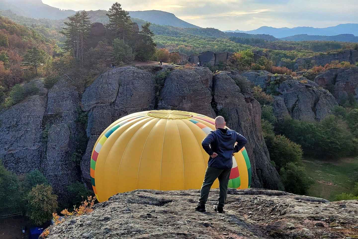 Belogradchik: Tethered Flight Above the Rocks