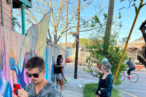 Sztuka uliczna i spacer po muralach w Nowym Orleanie