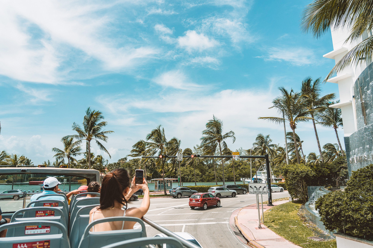 Miami : bus à arrêts à arrêts multiples : visite touristique en bus à arrêts multiplesBillet 1 jour