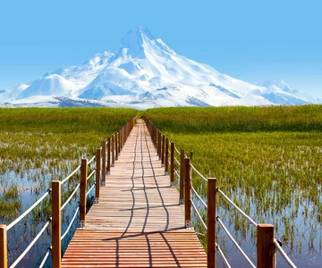 From Cappadocia: Sultan Marshes Area & Waterfall Tour