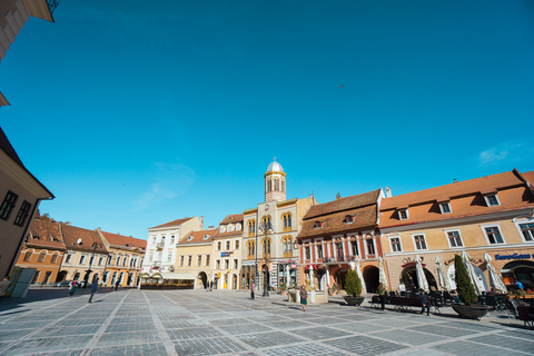 Bukarest: Draculas slott, Peles slott och Brasovs gamla stad