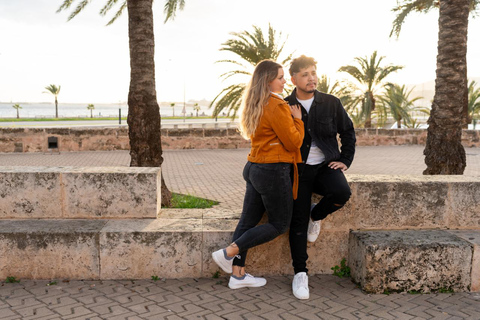 Palma: Old Town & Waterfront Private Photoshoot Ultimate: 50 photos + cinematic video reel | 90 mins