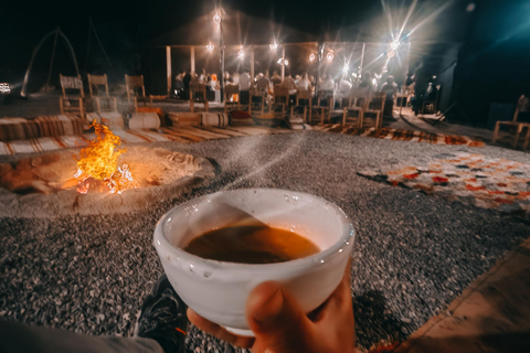 Agafay Magic : Dîner, balade à dos de chameau et randonnée en quad