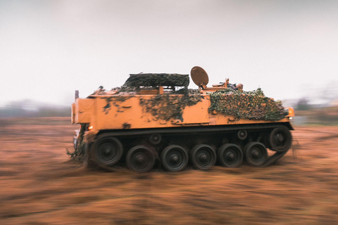 Real Tank ride in Riga Latvia