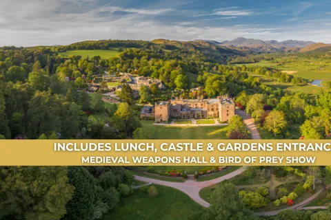 De Windermere: Passes de montanha e Castelo de Muncaster