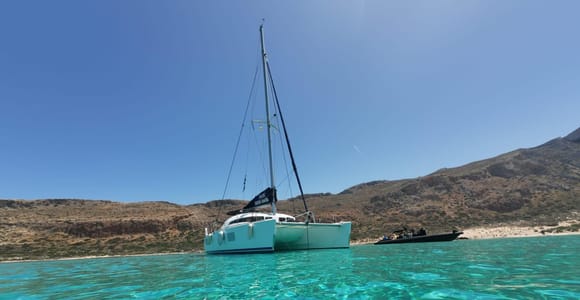 Kissamos: Katamaranfahrt nach Balos & Gramvousa mit Mittagessen