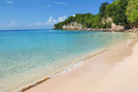 Marie-Galante : Excursion en bateau tout compris, visite, repas et baignade