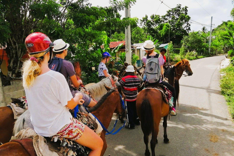 From Puerto Plata: Horseback ride along the mountain river