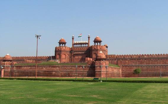 Von Delhi aus - Private geführte Tour durch das Rote Fort mit Eintrittskarte