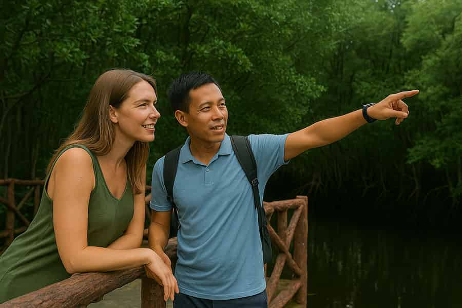 Can Gio: Affeninsel, Guerilla-Camp, Mangrovenwald. Foto: GetYourGuide