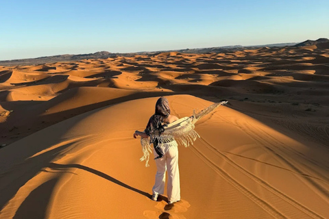 From Marrakech: 3-Day Merzouga Tour with Camel Trek & Luxury Camp Shared Standard Sahara Tour – Popular Choice