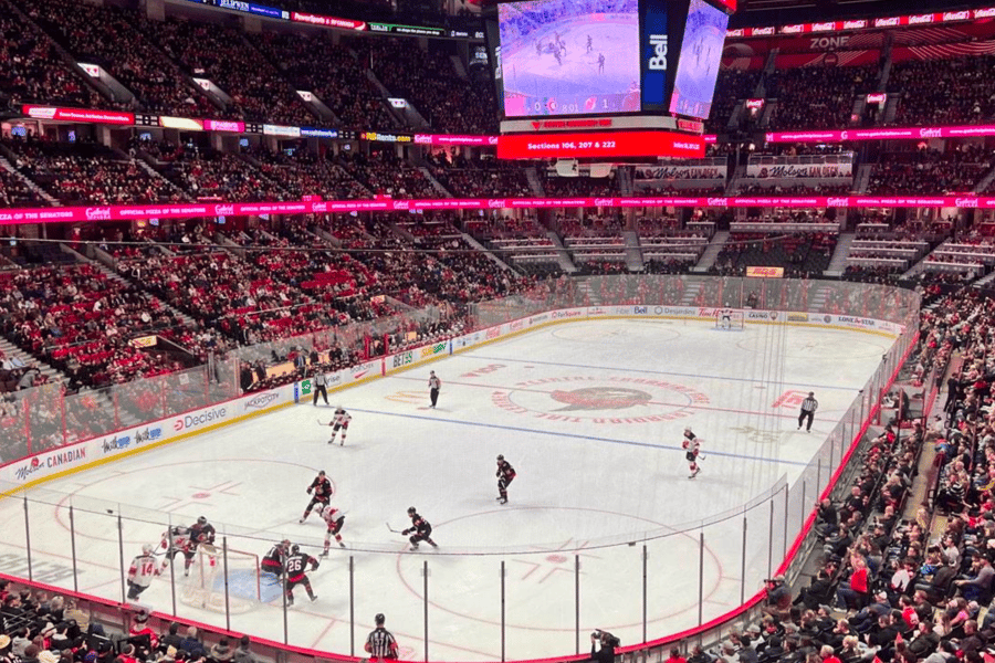 Ottawa: Ottawa Senators Eishockey Spiel Ticket. Foto: GetYourGuide Ottawa: Ottawa Senators Eishockey Spiel Ticket. Foto: GetYourGuide