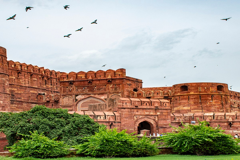 From Delhi : Full Guided Tour with Taj Mahal & Agra Fort Tour With Lunch , Car and Guide Only