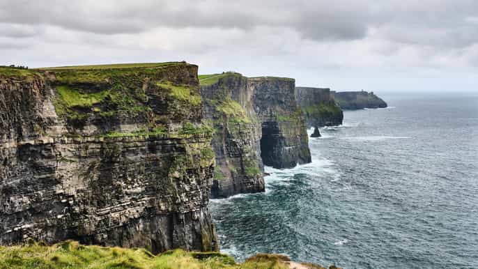 From Dublin: Cliffs of Moher, Burren & Galway Day Tour