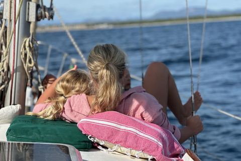 Mallorca South: Private Classic Sailboat Experience Mallorca South; Private Sailboat 7 hours