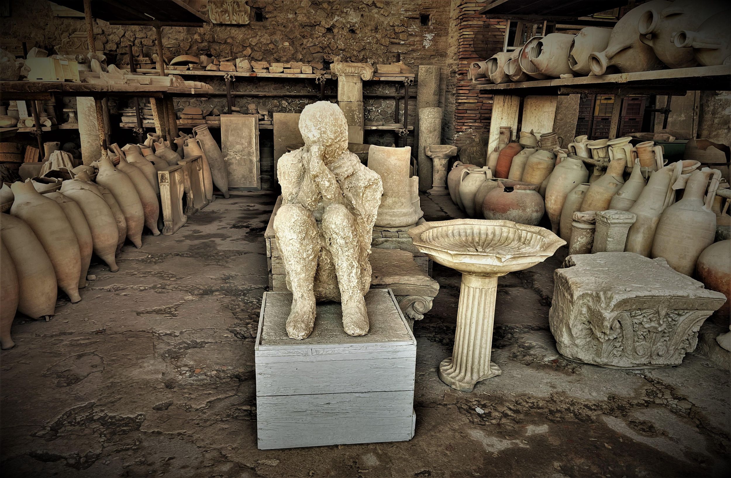 Ab Positano: Pompeji & Weinprobe mit Mittagessen