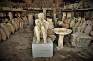 Amalfiküste: Pompeji, Vesuv und Weinverkostung mit Mittagessen