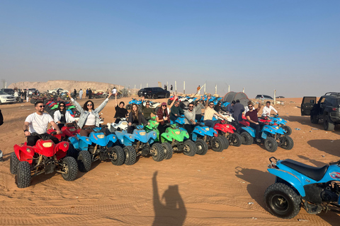 Riyadh:Red Sand Dunes camel ride&Quad&Sandboarding Adventure Private Tour with pick up and drop off from your location