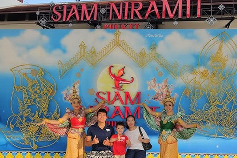 Phuket : Billet pour le spectacle Siam NiramitSiège d&#039;argent + dîner buffet