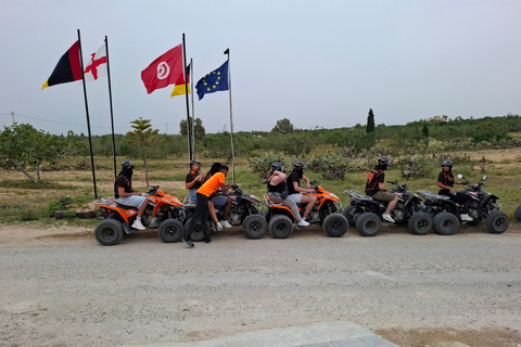 Hammamet: Guided quad tour through the Hammamet hinterland - quad riding Hammamet: Quad riding / Quad tour through the Hammamet hinterland