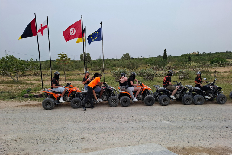 Hammamet: Guided quad tour through the Hammamet hinterland - quad riding Hammamet: Quad riding / Quad tour through the Hammamet hinterland