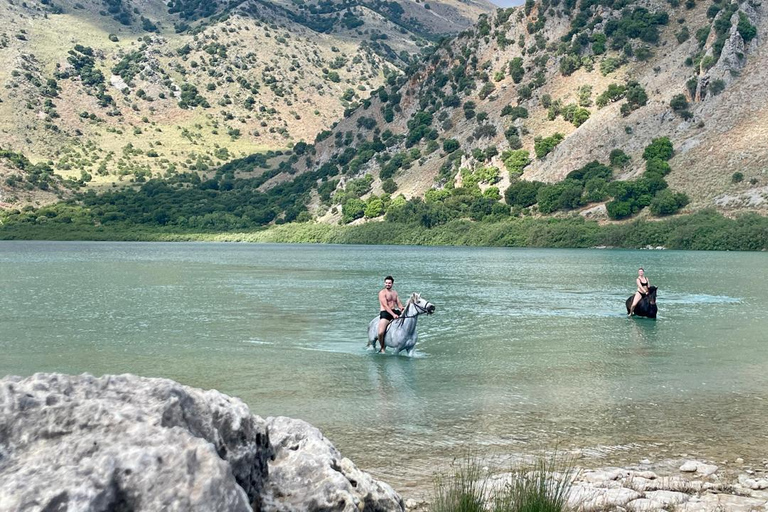 Chania: Lake Kournas and Argyroupoli Private SUV Tour