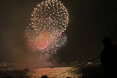 Tarragona's Fireworks Sail Catamaran