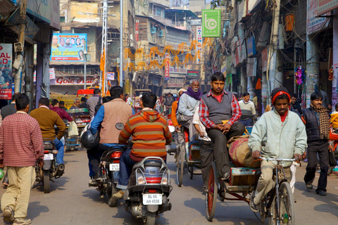 Excursión Privada de un Día a la Ciudad Vieja y Nueva Delhi