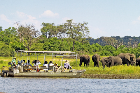 4-daags Victoria Falls-avontuur met kanoën en Chobe Safari4-daagse Victoria Falls Chobe met kanosafari