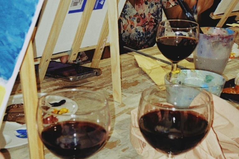 Marseille: Painting workshop & cheese and wine tasting